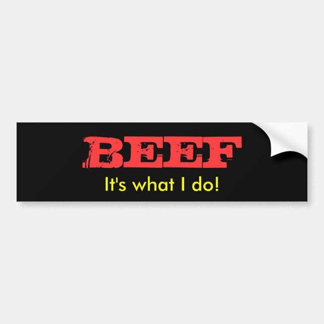 Steaks Bildekal (Framsidan)