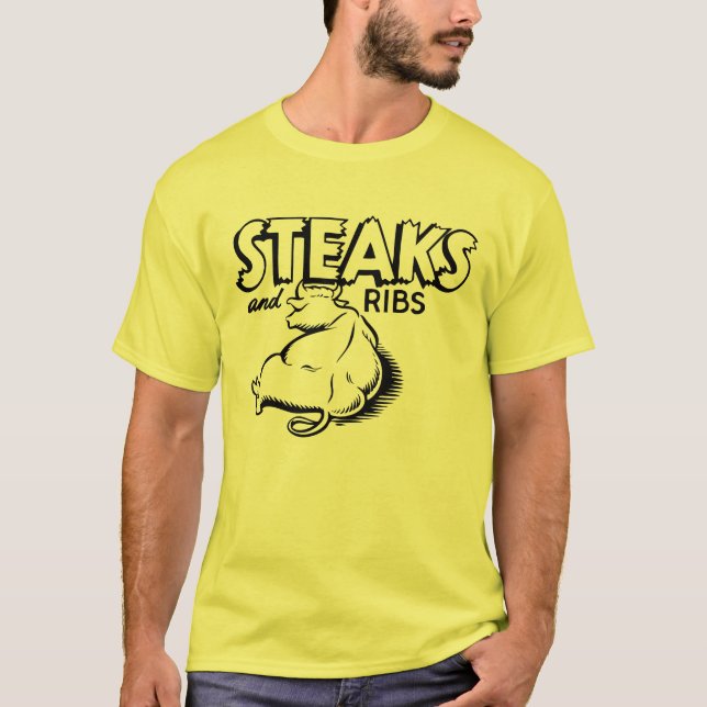 Steaks & Ribs_Advertisement Tröja (Framsida)