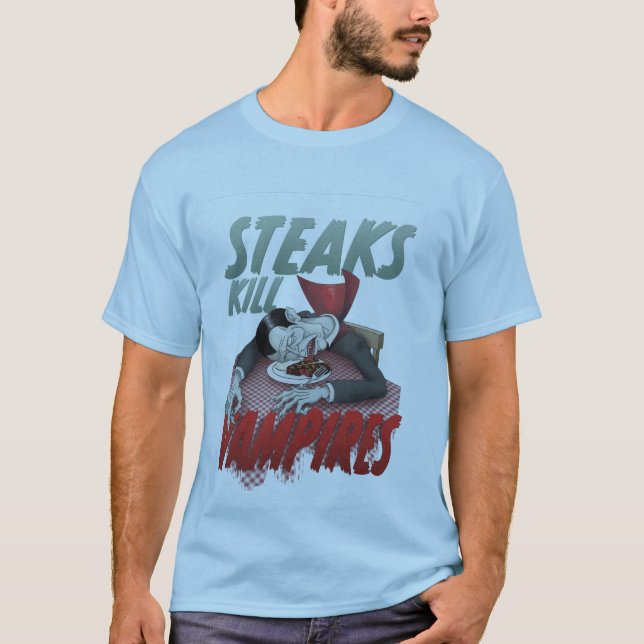 Steaksdödavampyrer Tee (Framsida)
