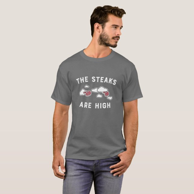 Steaksna är kicken t shirt (Hel framsida)