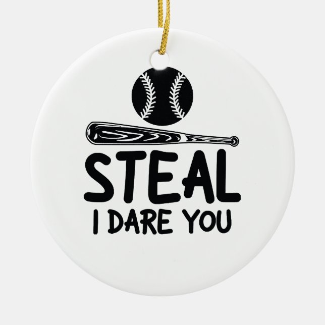 Steal I Dare You - Lover - Lover - Rolig baskiska  Julgransprydnad Keramik (Framsidan)
