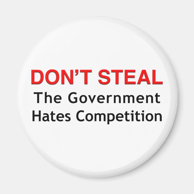 Steal inte magnet (Framsidan)
