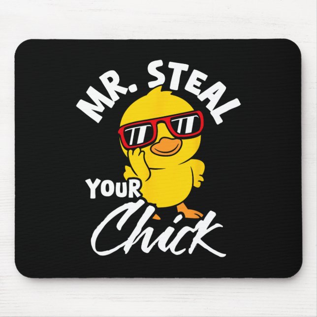 Steal Your Chick Påsk Humor Musmatta (Framsidan)