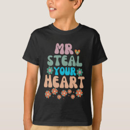 Steal Your Heart Valentines day för barn 2024 T Shirt