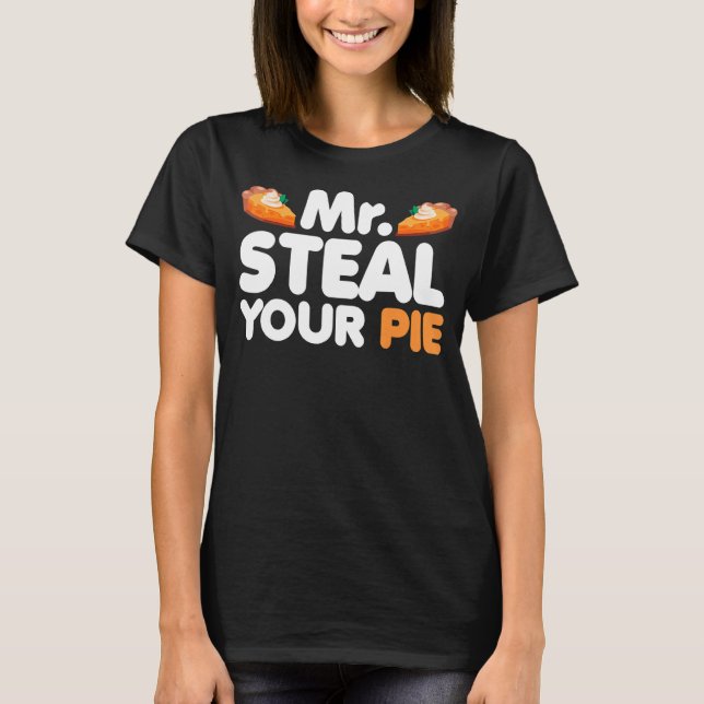 Steal your Paj Thanksgiving Day Pumpkin Paj T Shirt (Framsida)