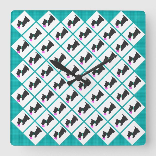 STEALERA DIN HJÄRTA FYRKANTIG KLOCKA (Framsida)