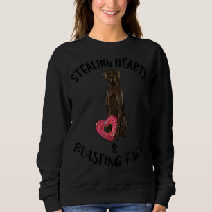 Stealing Hearts Blaster Farts Black Great dane Va T Shirt