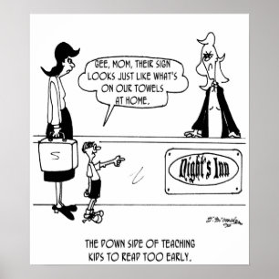 Stealing Hotel Towels Poster