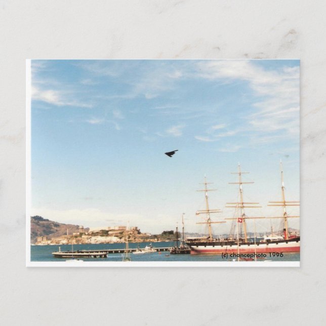 Stealth Bomber c) chancephoto 1996 Vykort (Framsida)