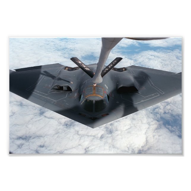 Stealth Bomber Fototryck (Framsidan)