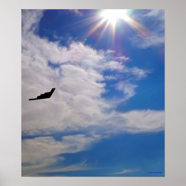 Stealth Bomber Poster (Framsidan)