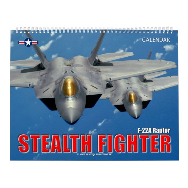 STEALTH FIGHTER - F-22A Raptor Kalender (Omslag)
