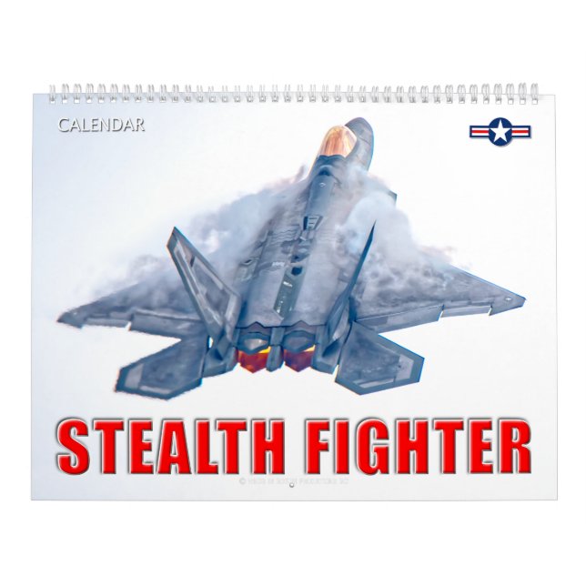 STEALTH FIGHTER - F-22A Raptor Kalender (Omslag)