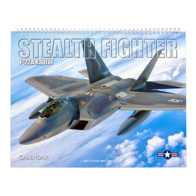 STEALTH FIGHTER - F-22A Raptor Kalender (Omslag)