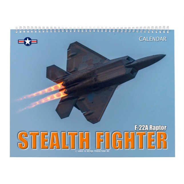 STEALTH FIGHTER - F-22A Raptor Kalender (Omslag)