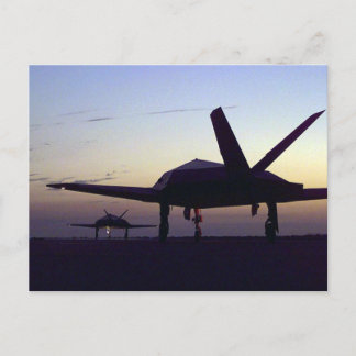 Stealth Fighter Vykort