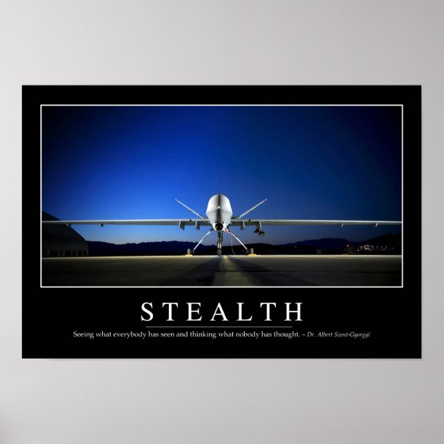 Stealth: inspirationsoffert poster (Framsidan)