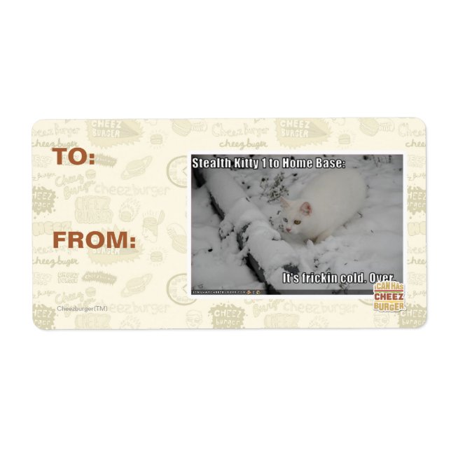 Stealth Kattunge 1 Fraktsedel (Framsidan)