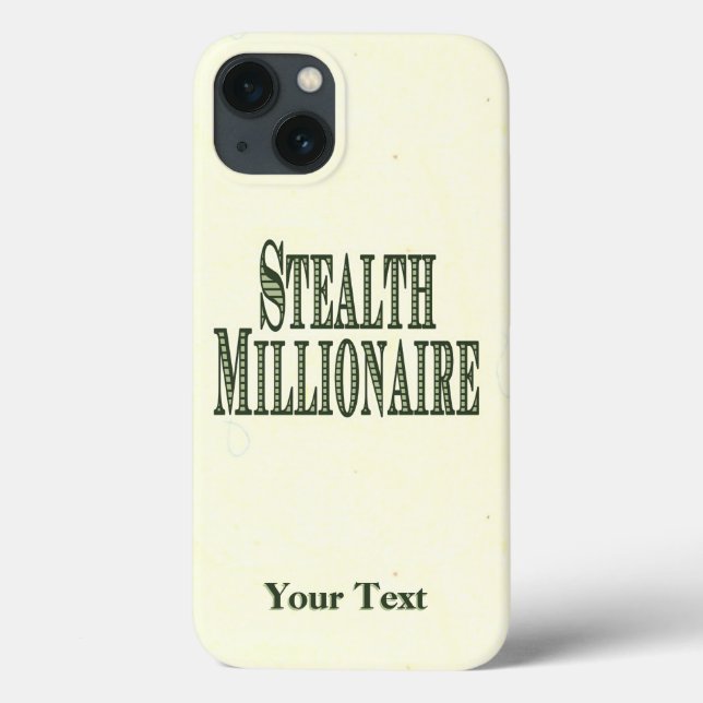 Stealth Millionaire Fodral-Mate iphone case (Baksida)