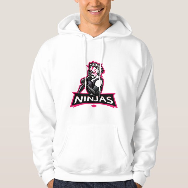 Stealth Ninja T-Shirt | Urban Streetwear Hoodie (Framsida)