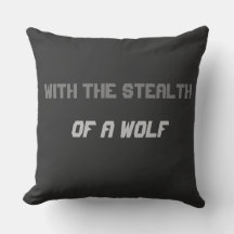 Stealth of Wolf (Andlig Energi) - Kuddöverdrag