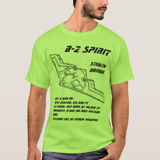 Stealthbombplan för ande B-2 Tee