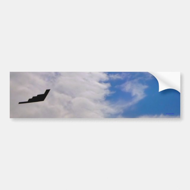 Stealthbombplanbildekal Bildekal (Framsidan)
