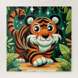 Stealthy Tiger Puzzle Pussel