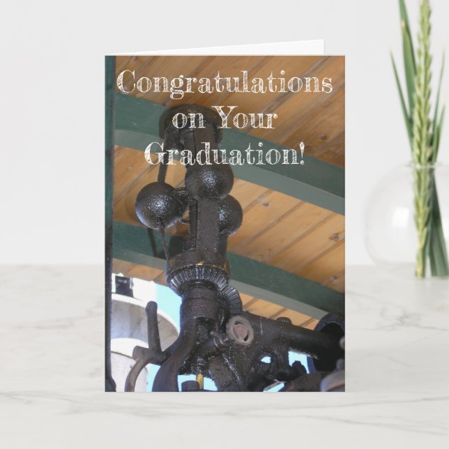 Steam Ahead Studenten Card Kort (Framsida)