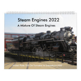 Steam Engines 2022 Calendar Kalender