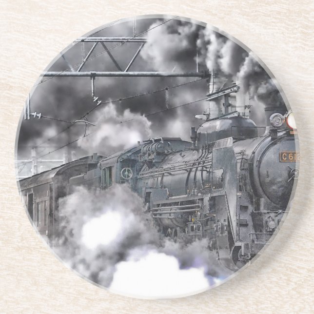 Steam Engines Tåg HDR Photo Underlägg (Framsidan)