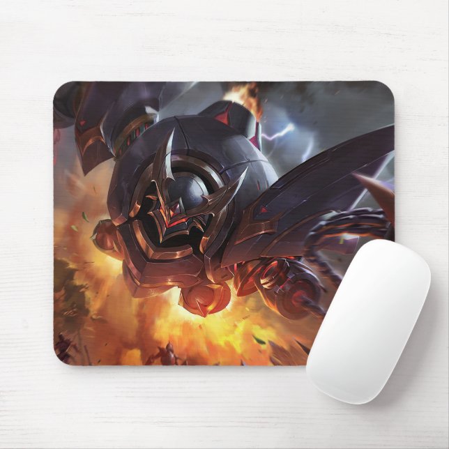 Steam Golem Gaming Mousepad | Anpassadets knappsat Musmatta (Med mus)