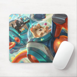 Steam Golem Gaming Mousepad Anpassadets knappsat Musmatta