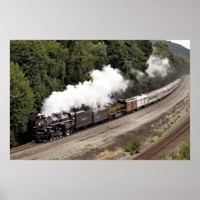 Steam längs Ohio-floden Poster (Framsidan)