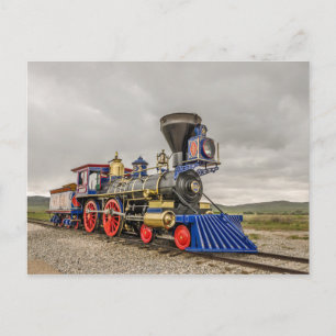 Steam Locomotive Jupiter Vykort