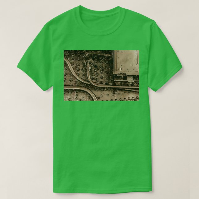 Steam Locomotive NY Central Controls T Shirt (Design framsida)