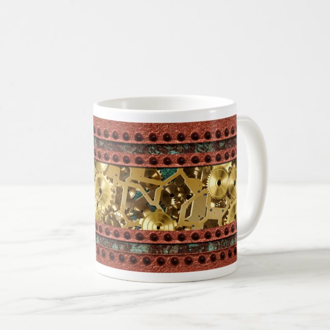 Steam Punk 4 Mugg (Framsida höger)