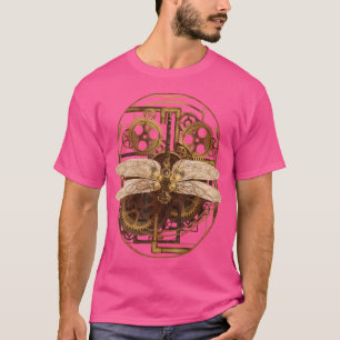 Steam Punk Dragonfly Mechanical Victorian Steampun T Shirt
