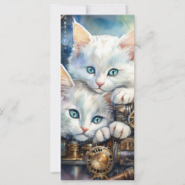 Steam Punk Kitten Card