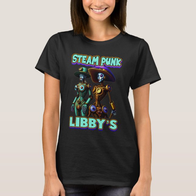 STEAM PUNK LIBBY'S T-Shirt (Framsida)