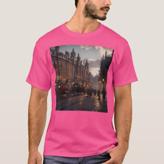 Steam Punk London Streets City Steampunk City Aest T Shirt