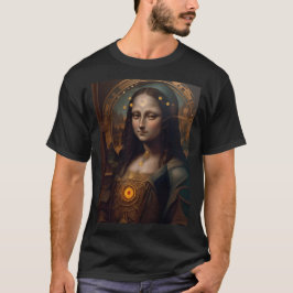 Steam Punk Mona Lisa T Shirt
