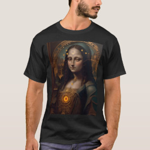 Steam Punk Mona Lisa T Shirt