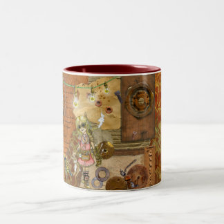Steam Punk Party - Kaffe Mugg - Brown