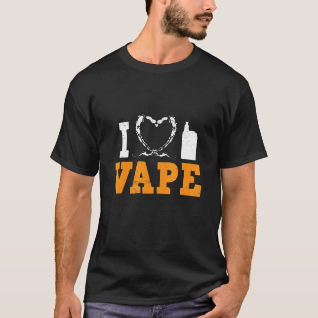Steam Steamer E Cigarette Vape E Shisha Smoking Sm T Shirt (Framsida)