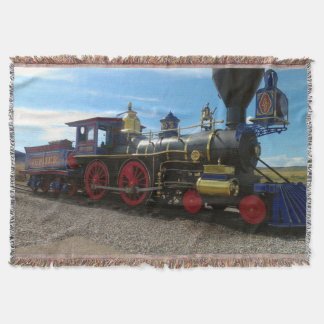 Steam Tåg 19 Throw Blanket Filt