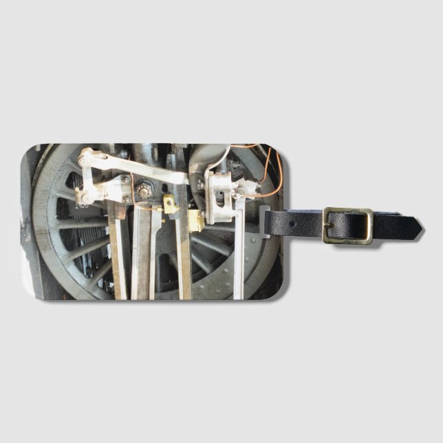 STEAM TÅG BAGAGEBRICKA (Framsida horisontal)