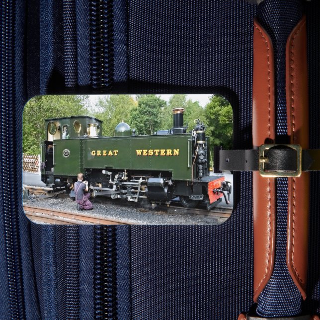STEAM TÅG BAGAGEBRICKA (Framsida Insitu 4)