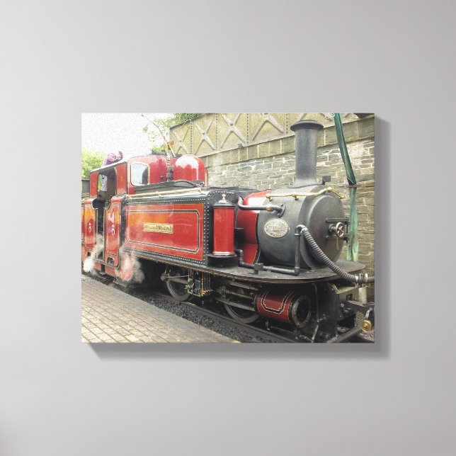STEAM TÅG CANVASTRYCK (Framsida)
