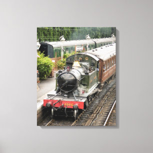 STEAM TÅG CANVASTRYCK